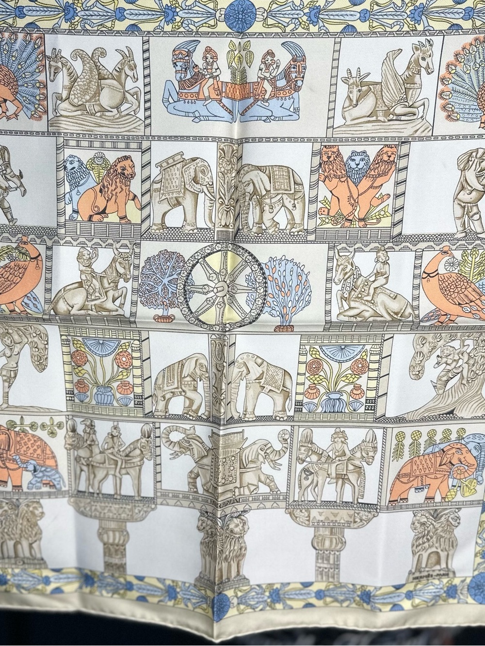 HERMES SILK SCARF
